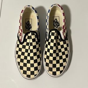 Checkered Vans